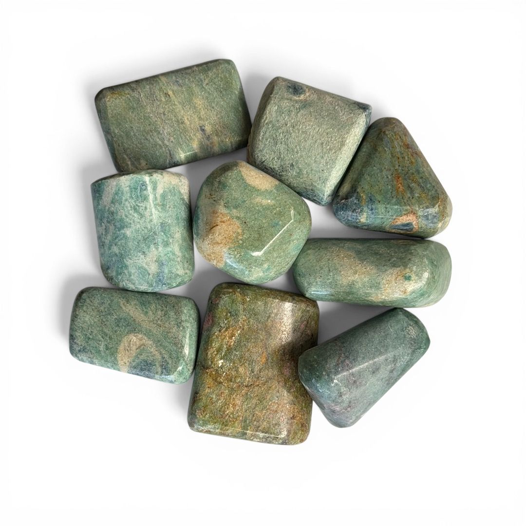 Pietre burattate Rubino Fuchsite 100 g