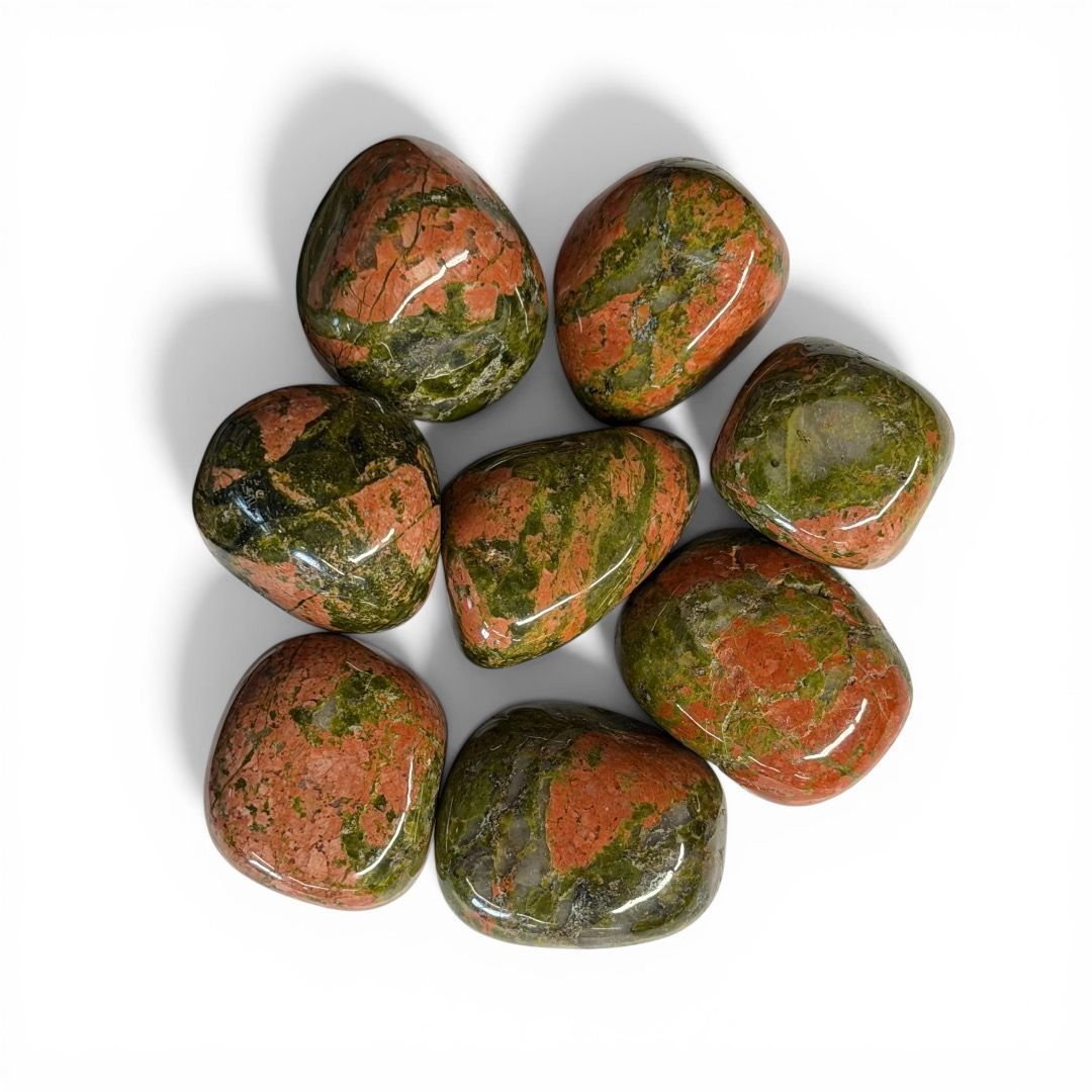 Pietre burattate Unakite 100 g
