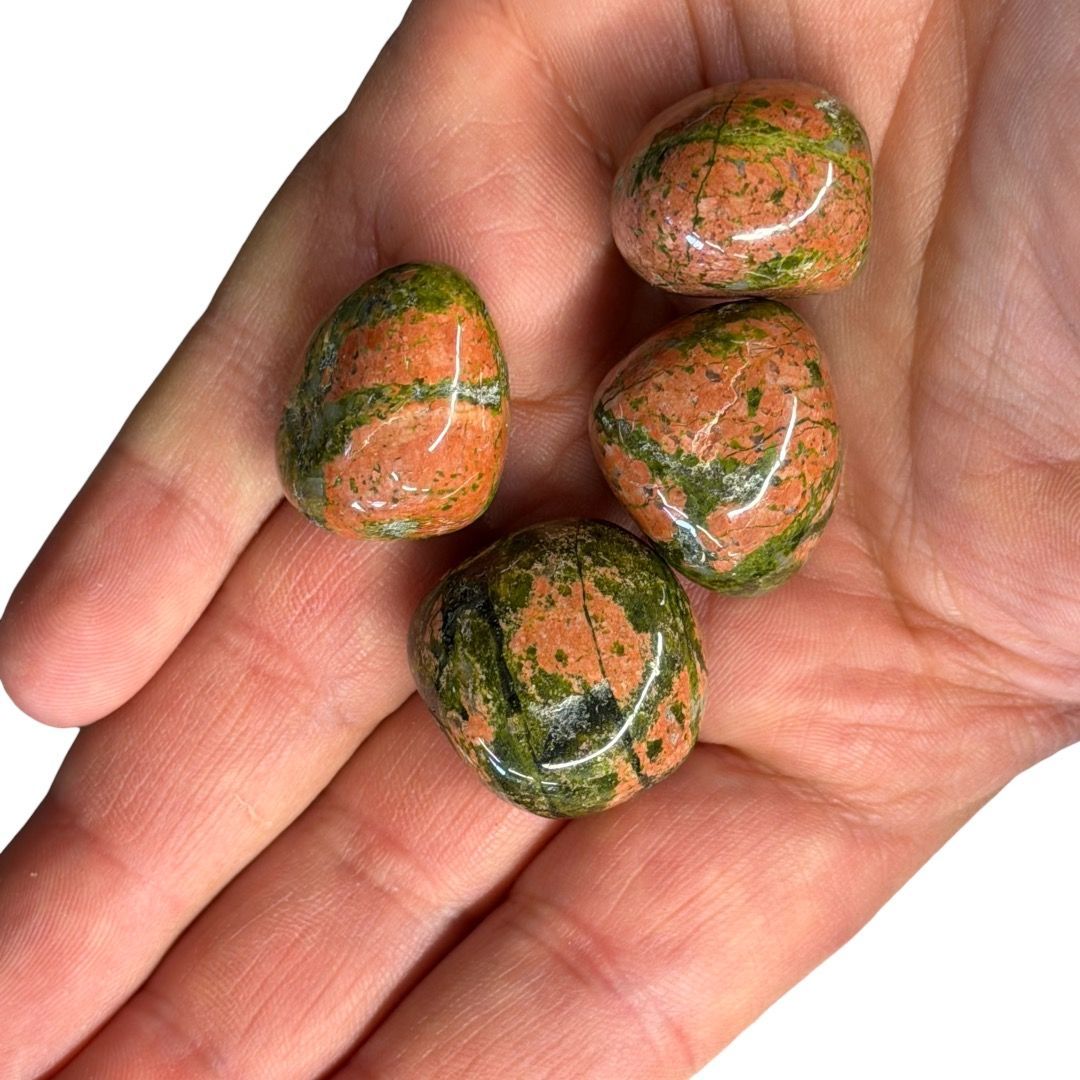 Pietre burattate Unakite 100 g