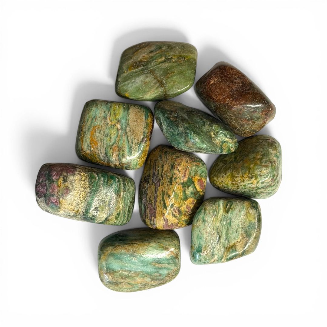 Pietre burattate Zoisite Rubino 100 g
