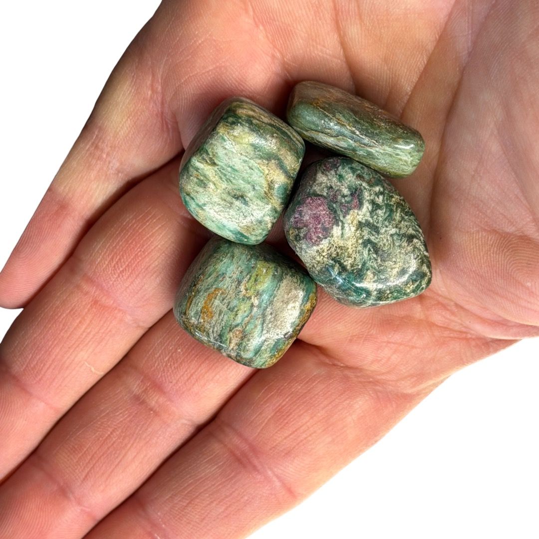 Pietre burattate Zoisite Rubino 100 g