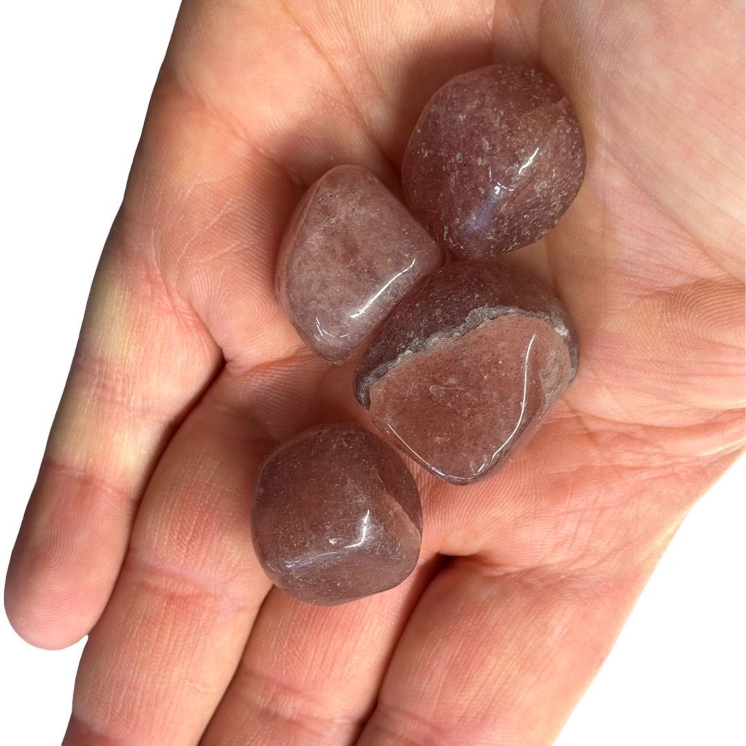 Pietre burattate Quarzo Fragola 100 g
