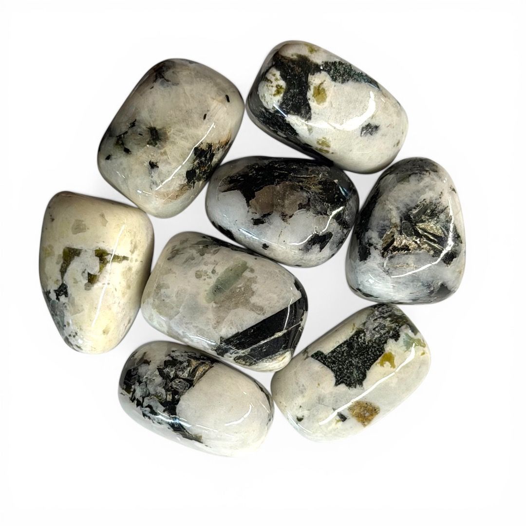 Pietre burattate Pietra di Luna Bianca 100 g