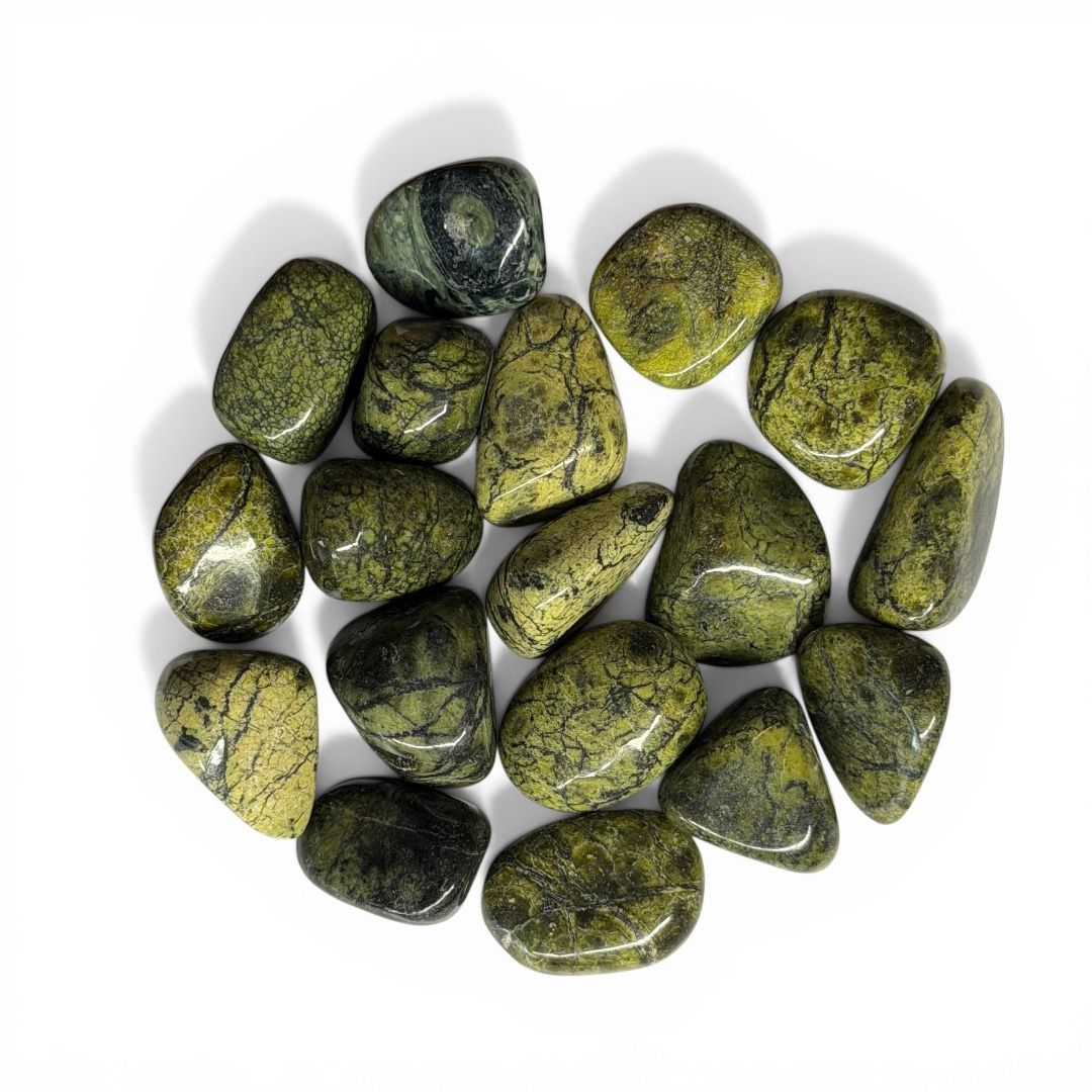 Pietre burattate Small Asterite (Serpentina) 100 g