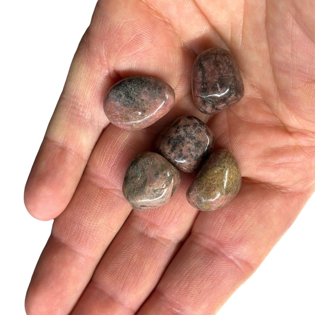 Pietre burattate Small Rodonite 100 g