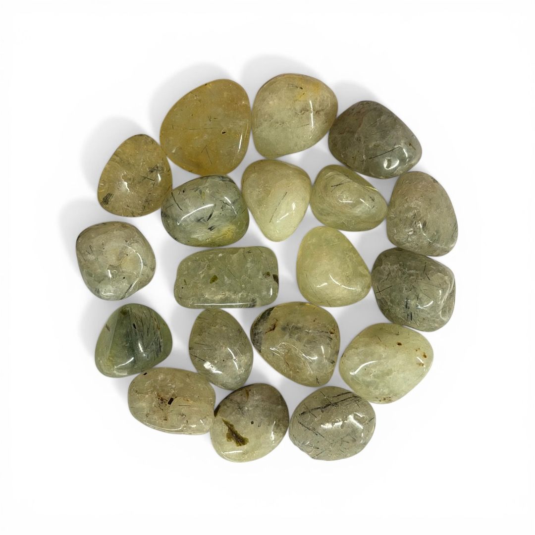 Pietre burattate Small Prehnite 100 g