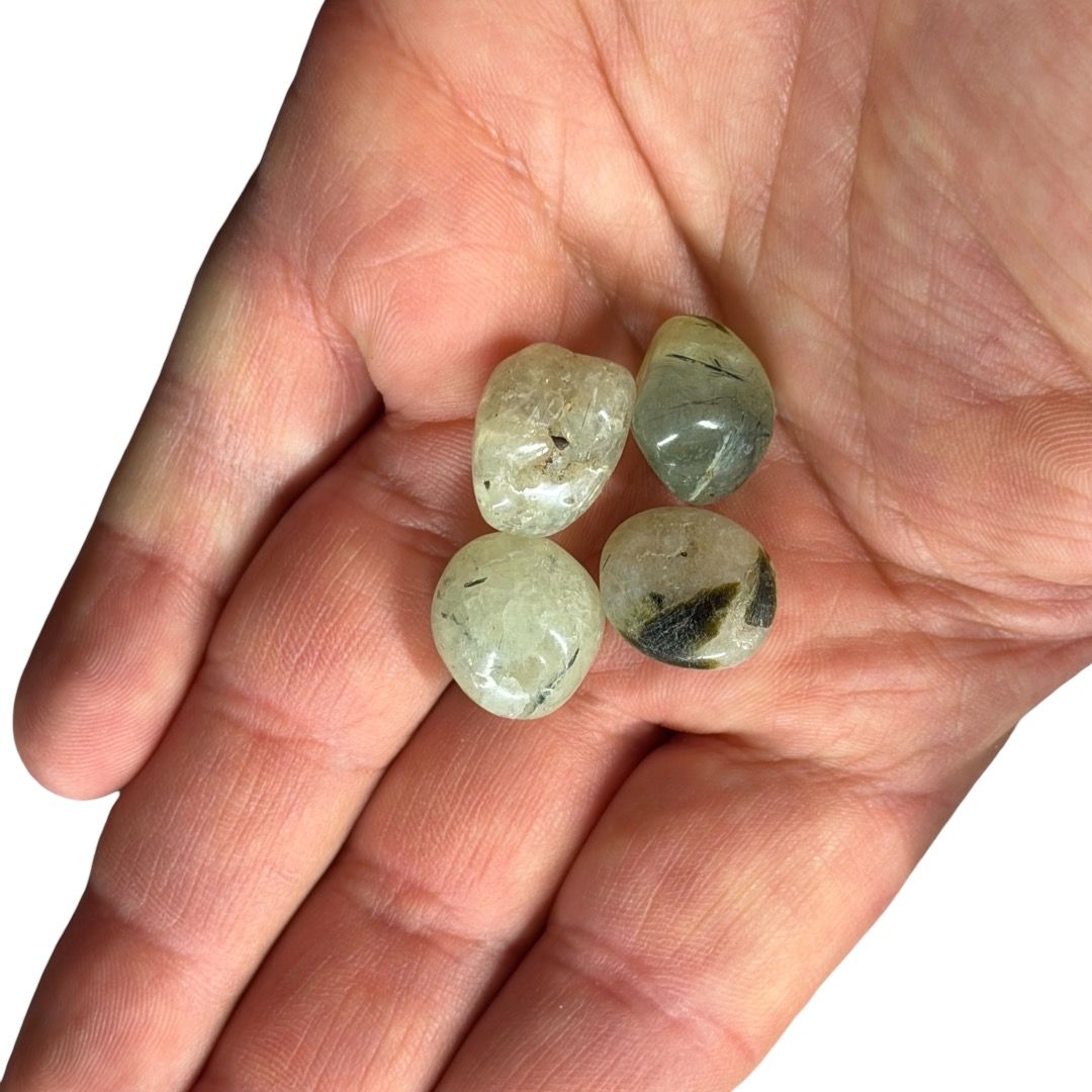 Pietre burattate Small Prehnite 100 g