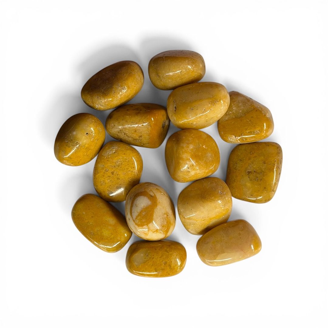 Pietre burattate Small Giada Gialla 100 g