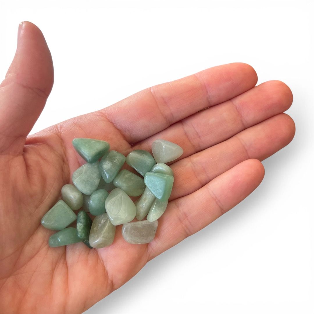 Pietre burattate Mini Avventurina Verde 100 g