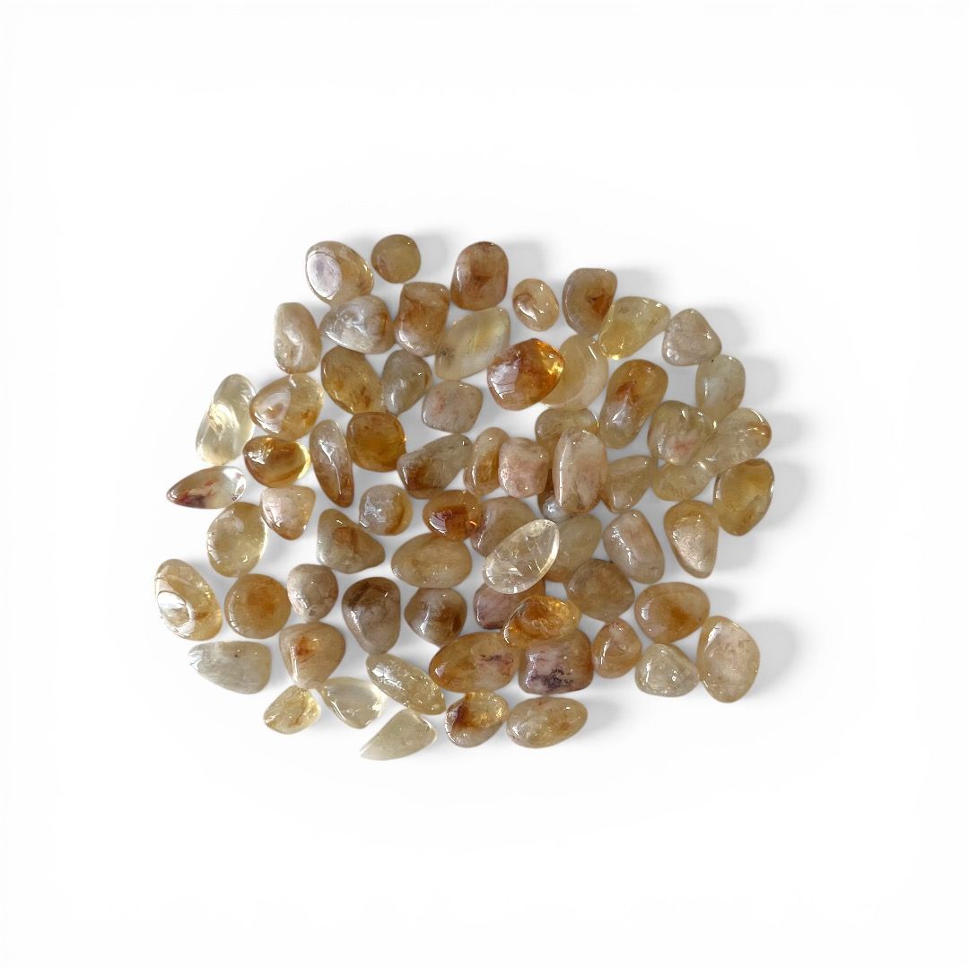 Pietre burattate Mini Citrino 100 g
