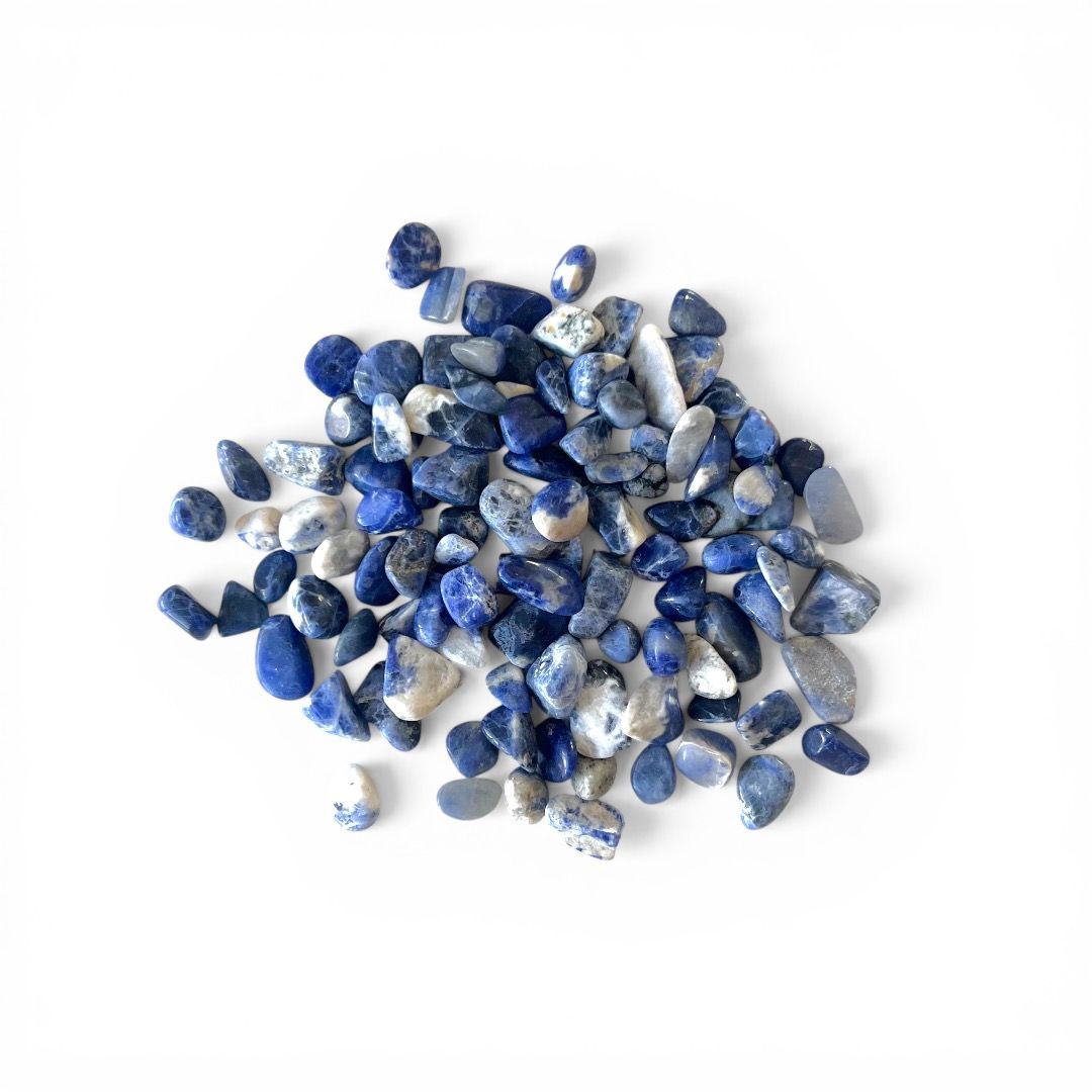 Pietre burattate Mini Sodalite 100 g