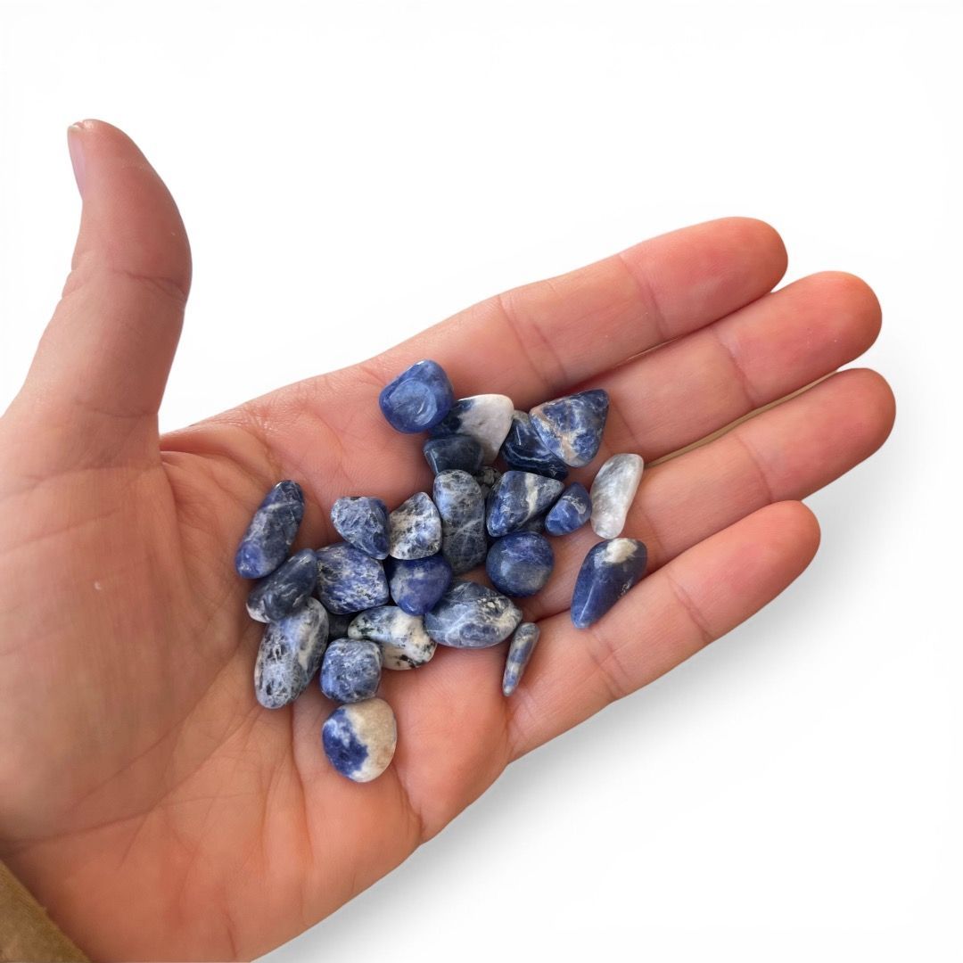 Pietre burattate Mini Sodalite 100 g