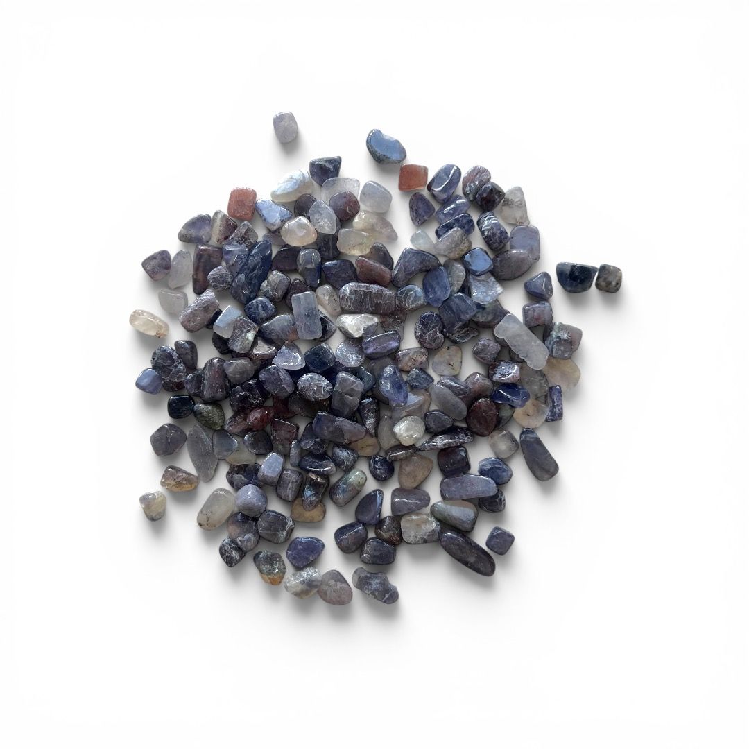 Pietre burattate Mini Iolite 100 g