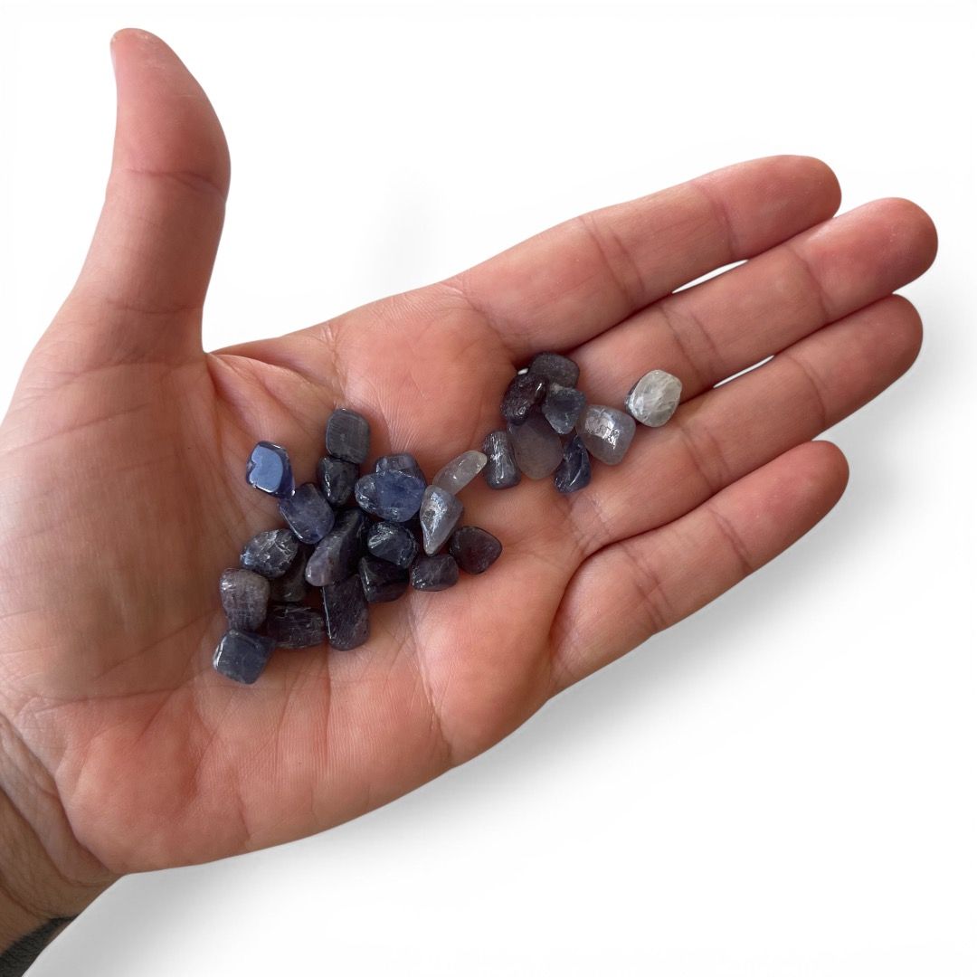 Pietre burattate Mini Iolite 100 g