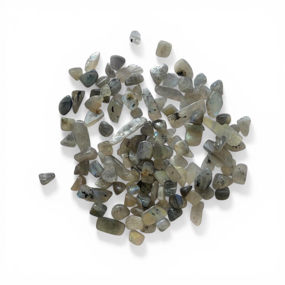 Pietre burattate Mini Labradorite Grigia 100 g