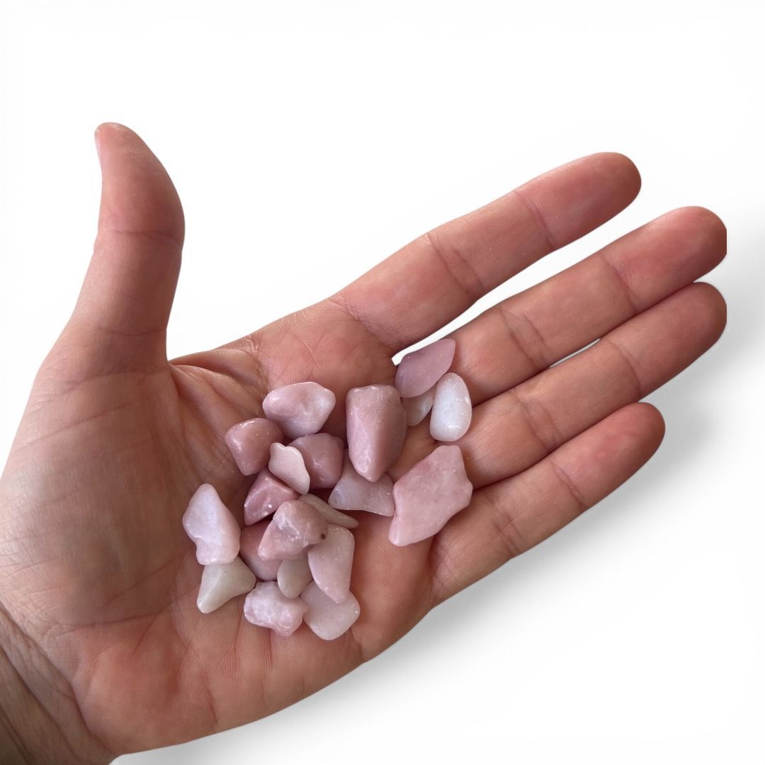 Pietre burattate Mini Opale Rosa 100 g