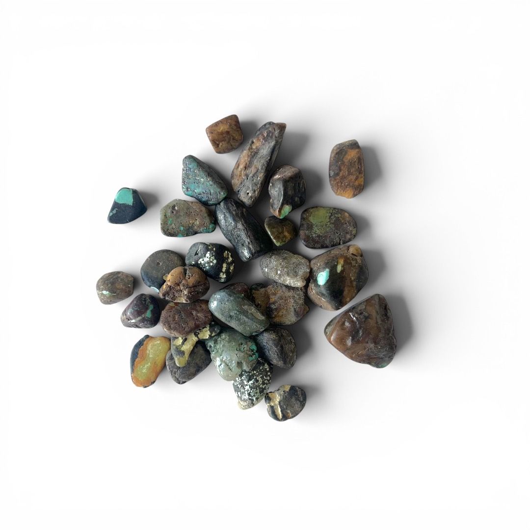Pietre burattate Mini Turchese 100 g