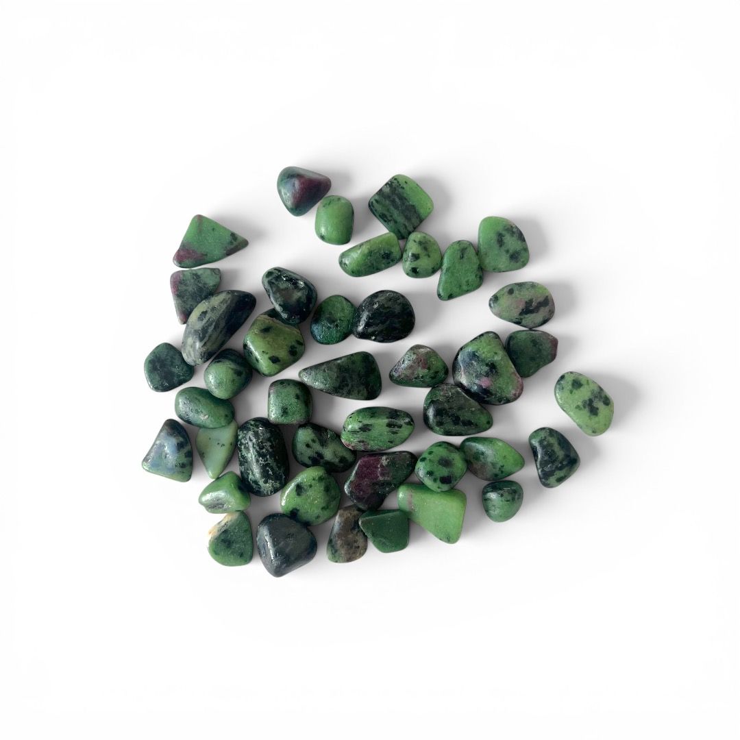 Pietre burattate Mini Zoisite Rubino 100 g