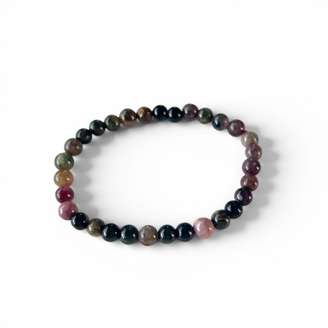 Bracciale Cristalloterapeutico - Tormalina Policroma