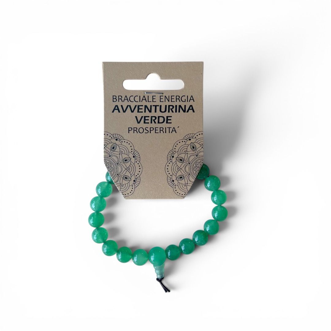 Bracciale Energia Avventurina Verde