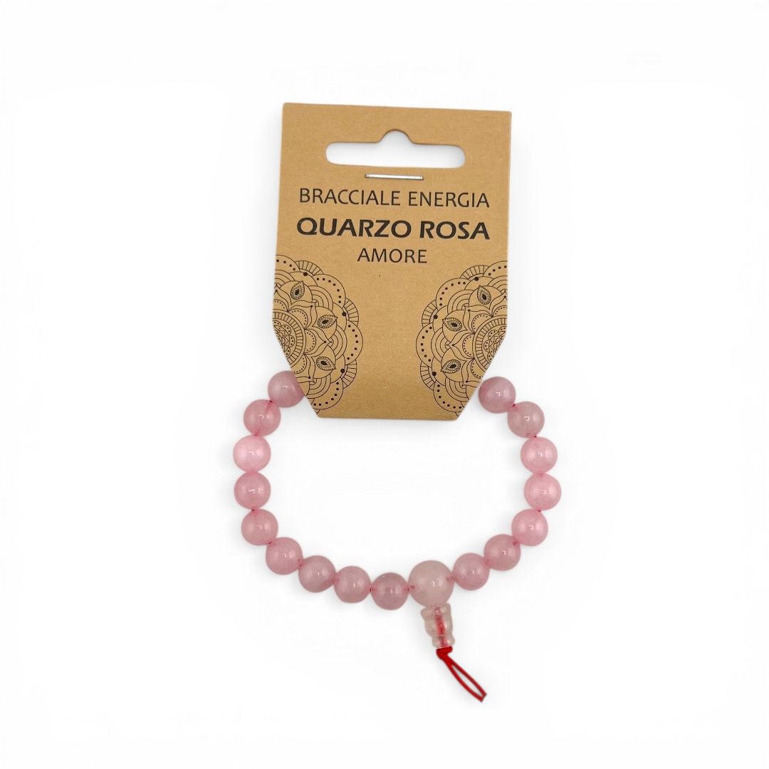 Bracciale Energia Quarzo Rosa