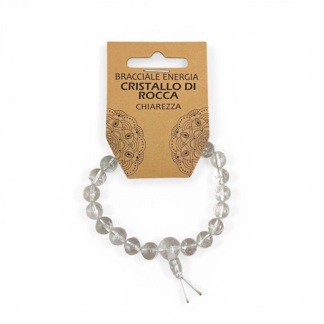 Bracciale Energia Cristallo di Rocca