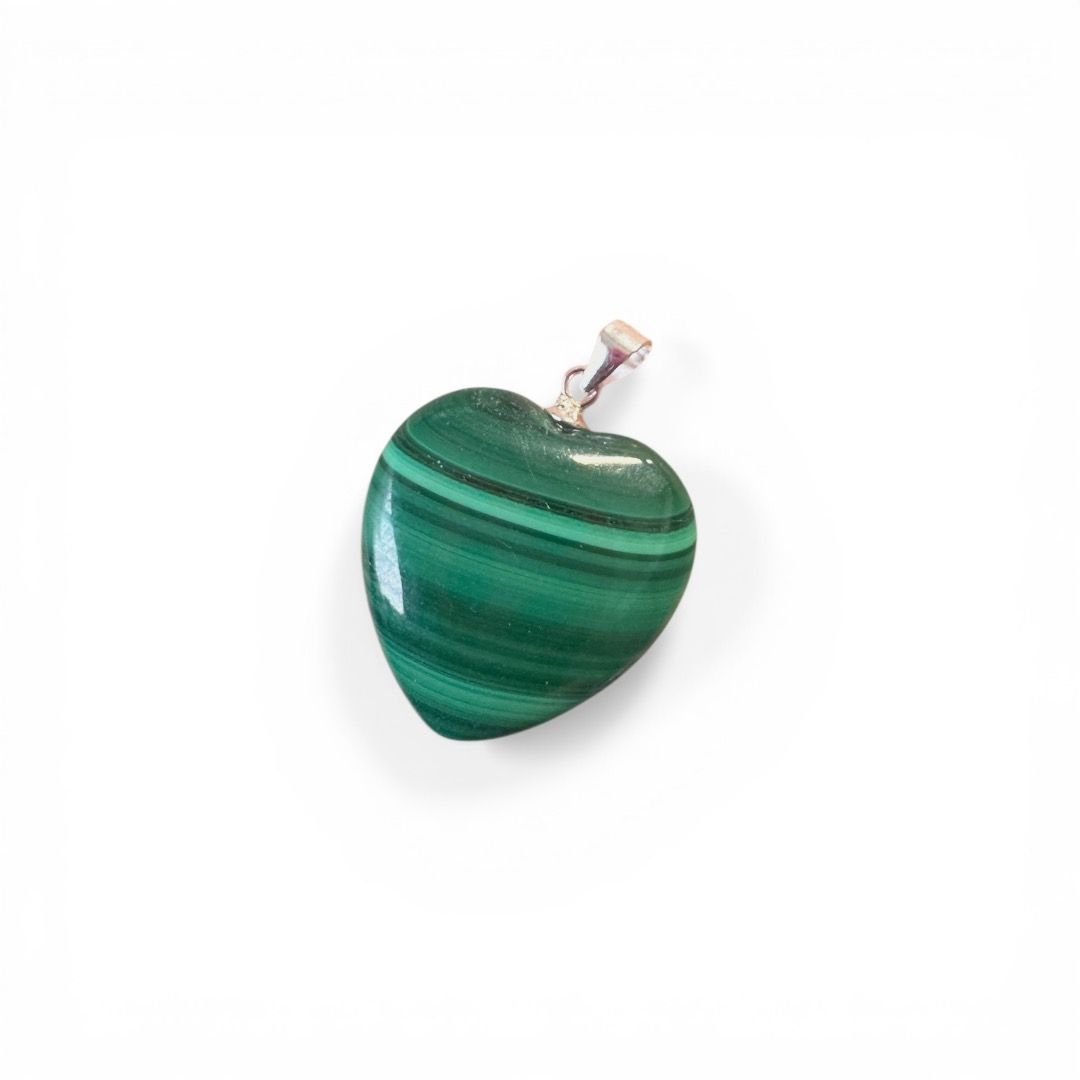 Pendente Cuore Malachite