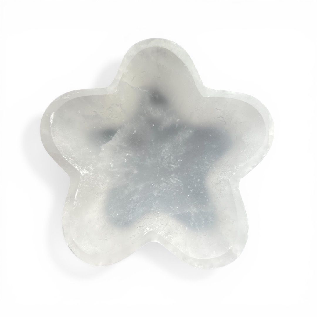 Portagioie Fiore in Selenite
