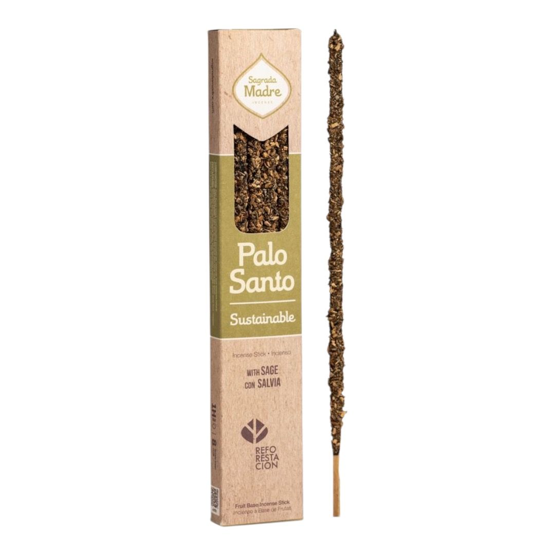 Incenso stick Palo Santo con Salvia - Sagrada Madre