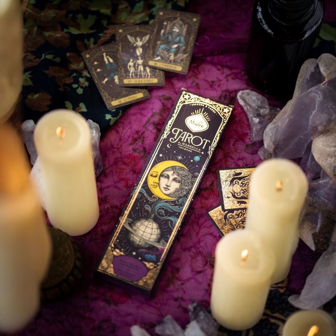 Incenso stick Tarocchi Sagrada Madre - Nag Champa e Olibano