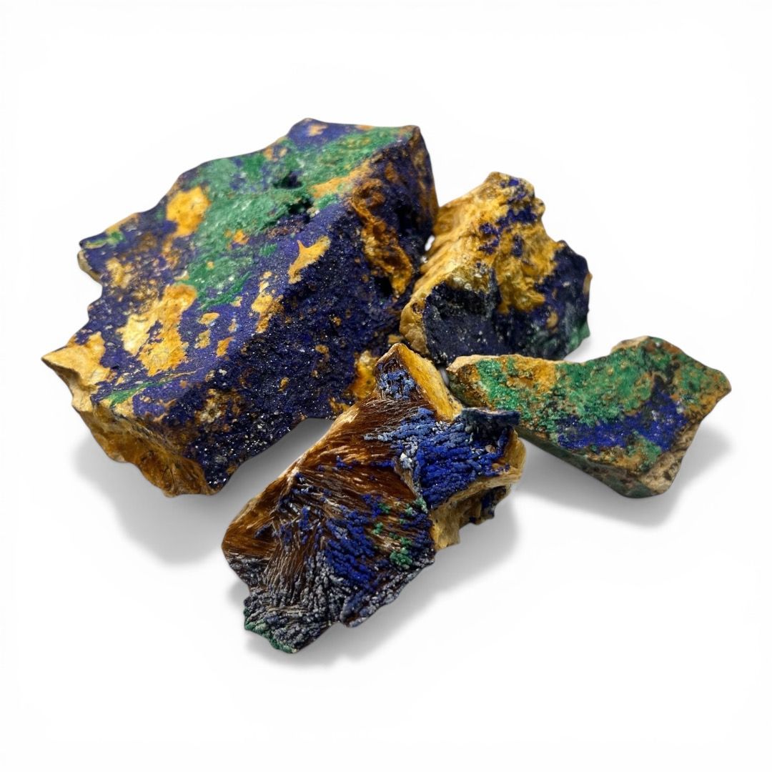 Azzurrite Malachite Grezza Marocco