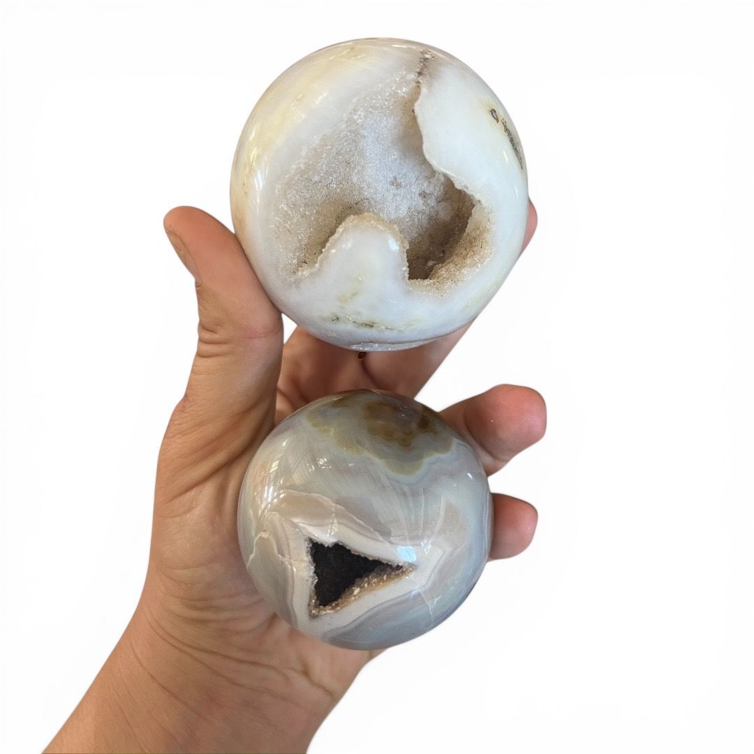 Sfera di Geode Agata