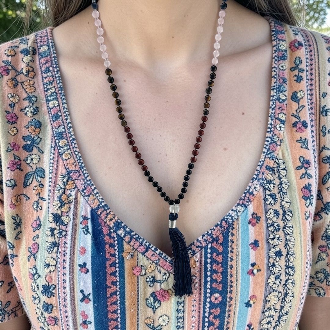 Mala con le 7 pietre dei Chakra