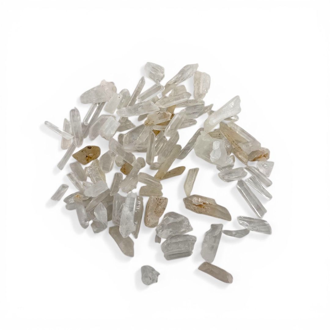Mini Punte naturali di Cristallo di Rocca - confezione da 100 g