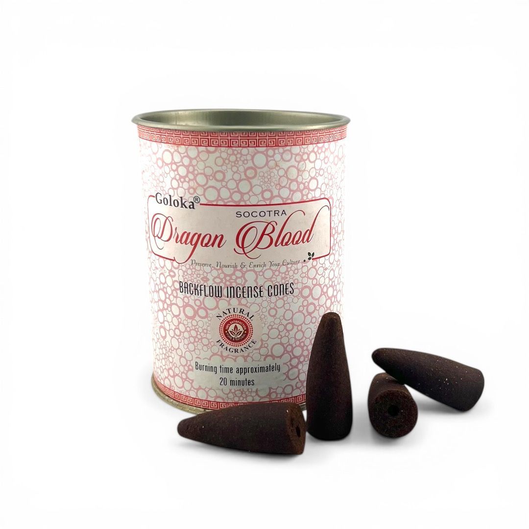 Incenso in coni back flow Goloka - Sangue di Drago