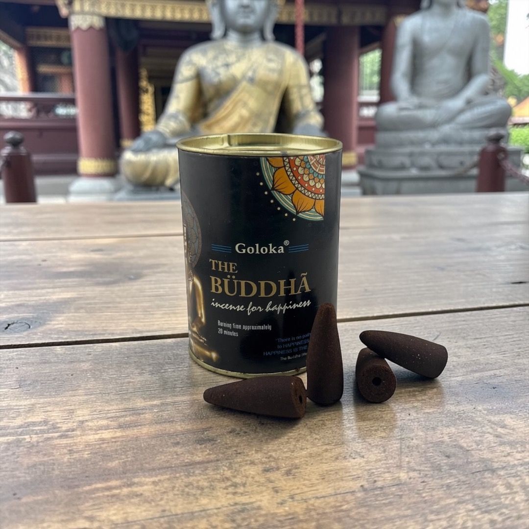 Incenso in coni back flow Goloka - Il Buddha