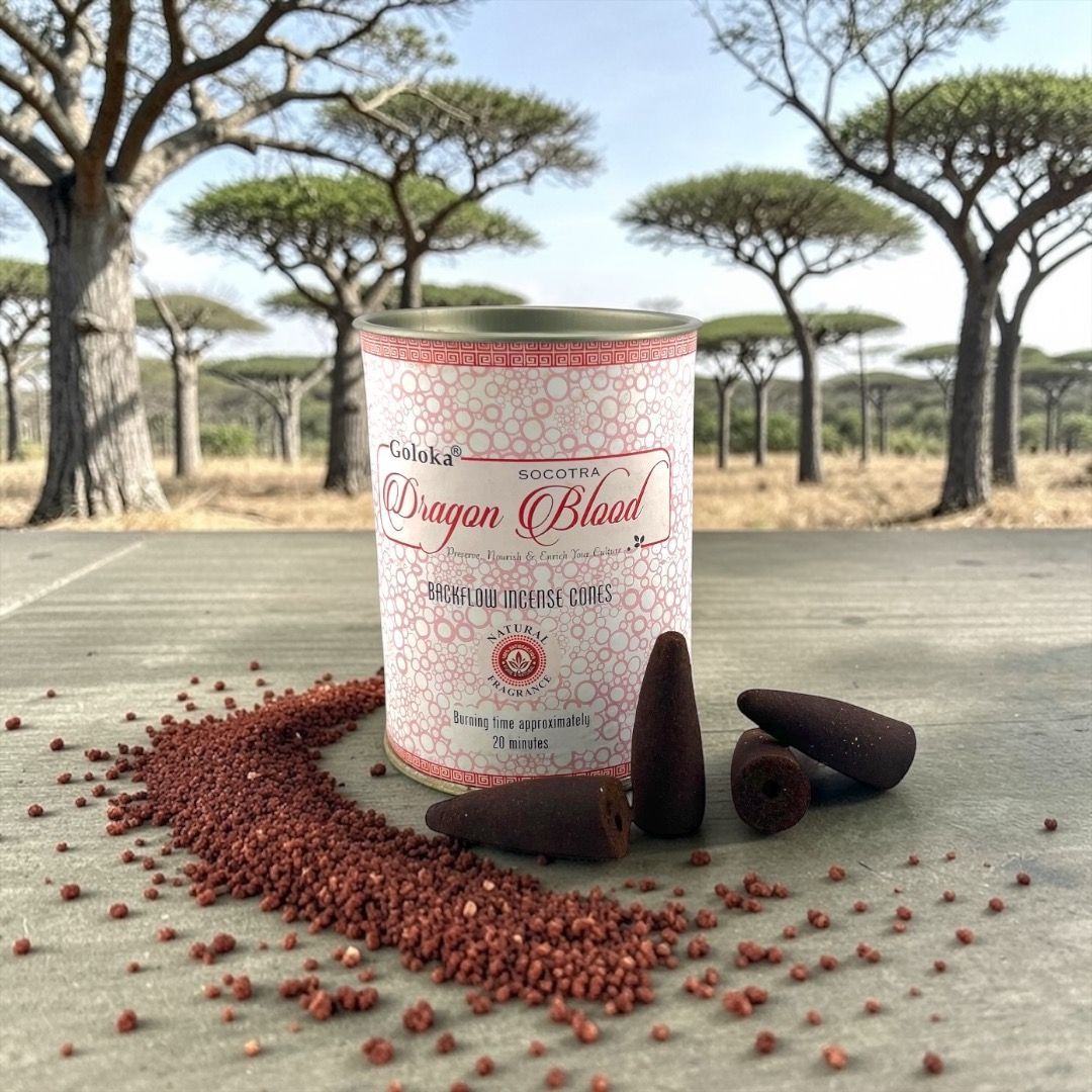 Incenso in coni back flow Goloka - Sangue di Drago