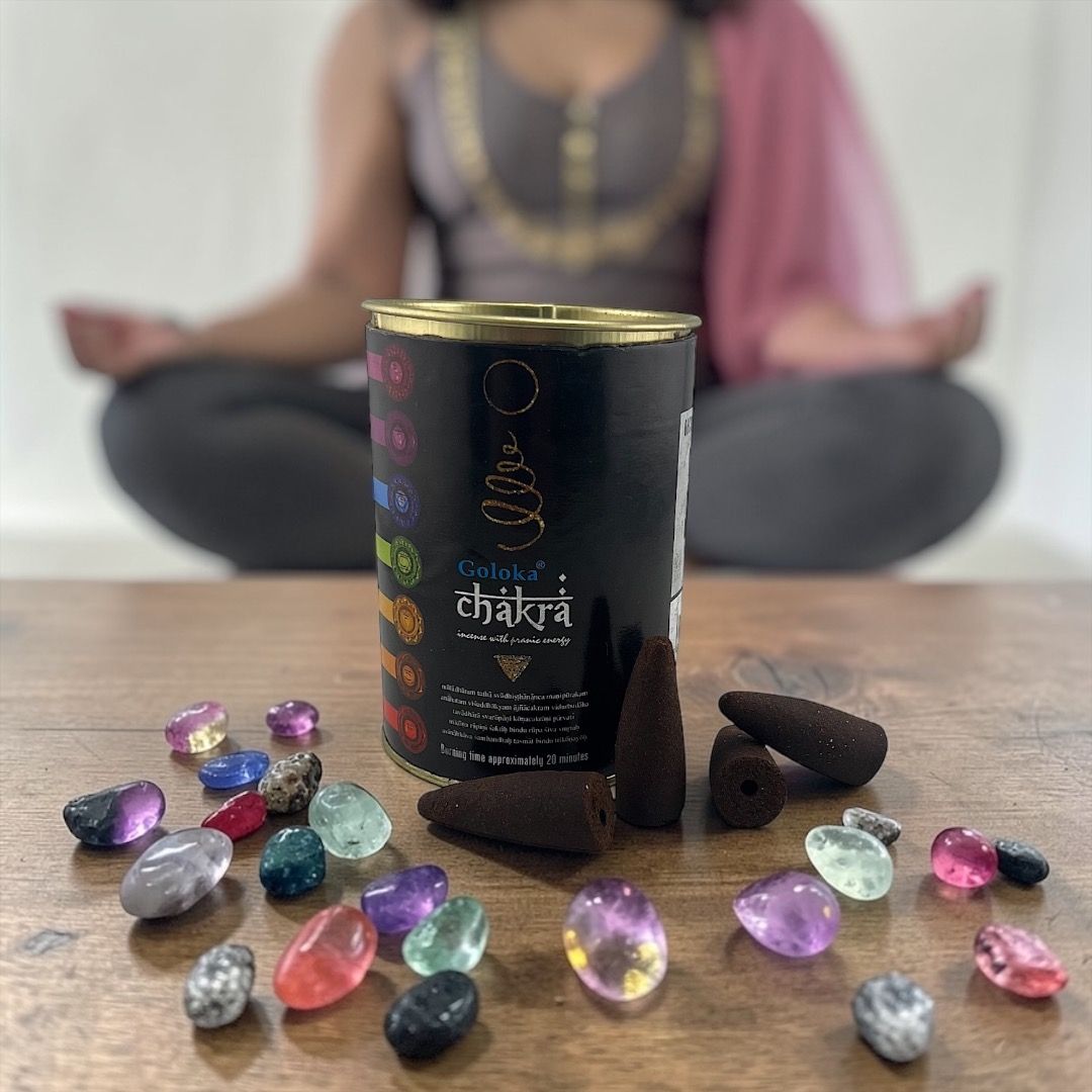 Incenso in coni back flow Goloka - Chakra