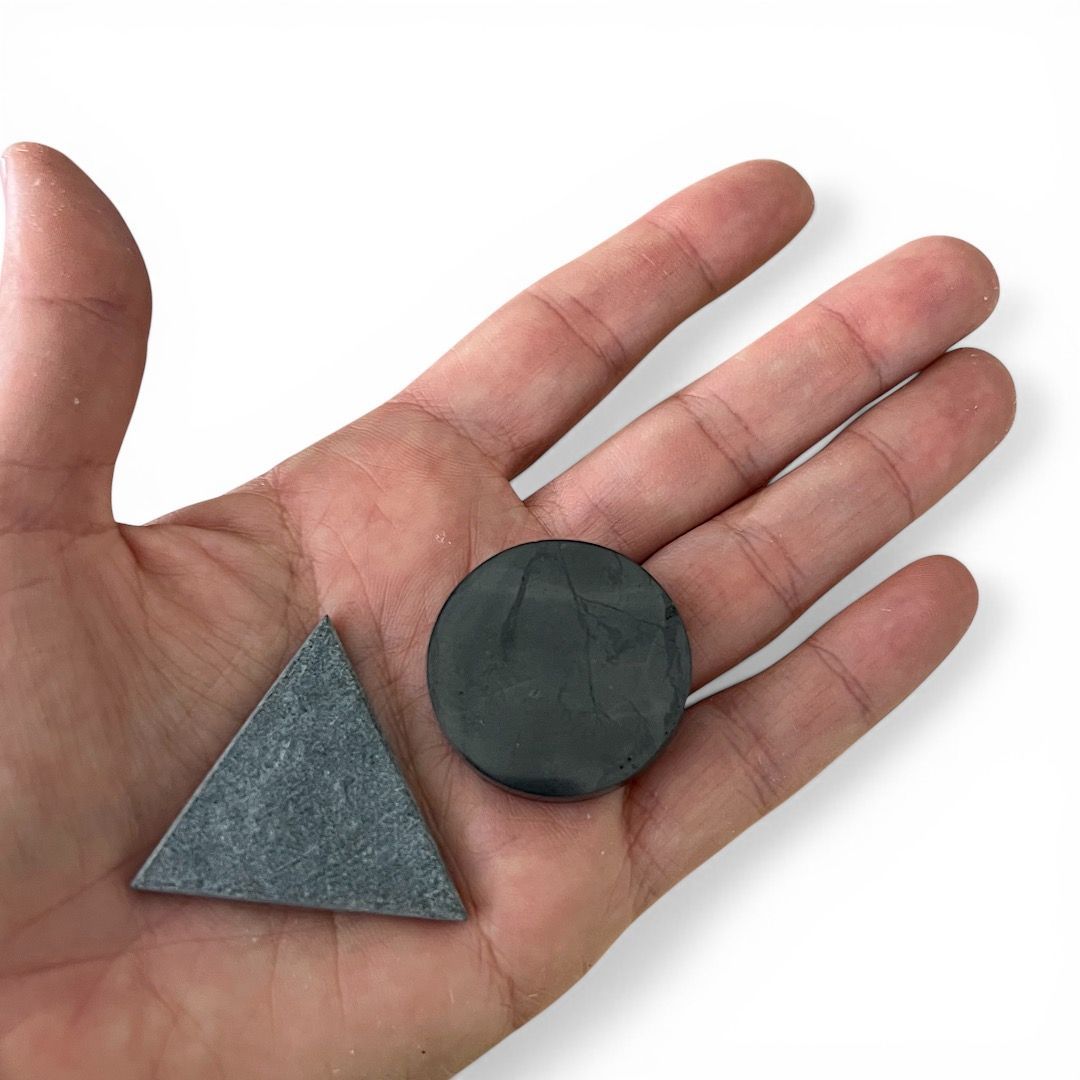 Armonizzatore in Shungite - Cerchio e Triangolo