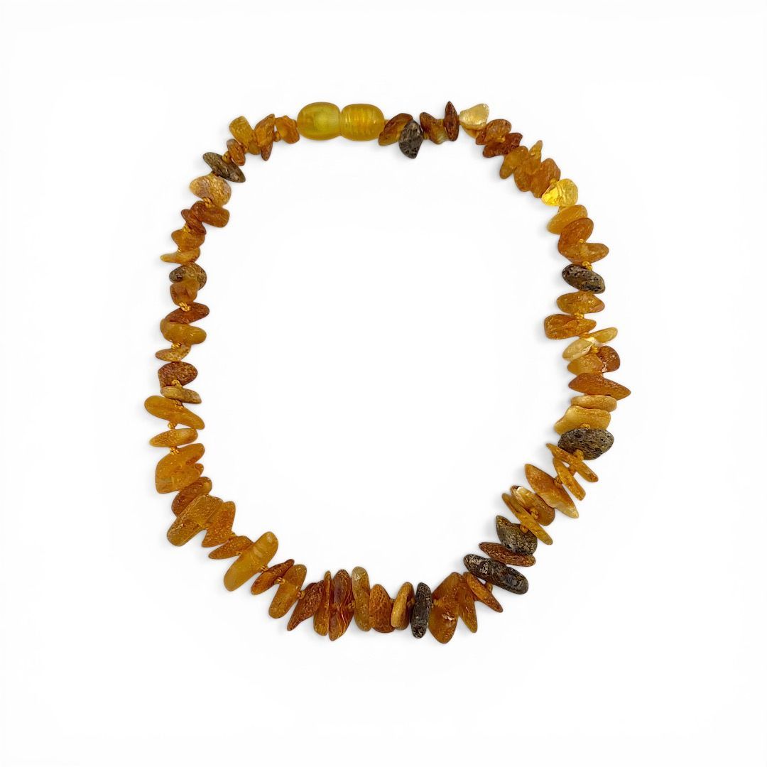 Collana Baby in Ambra - Schegge Naturali