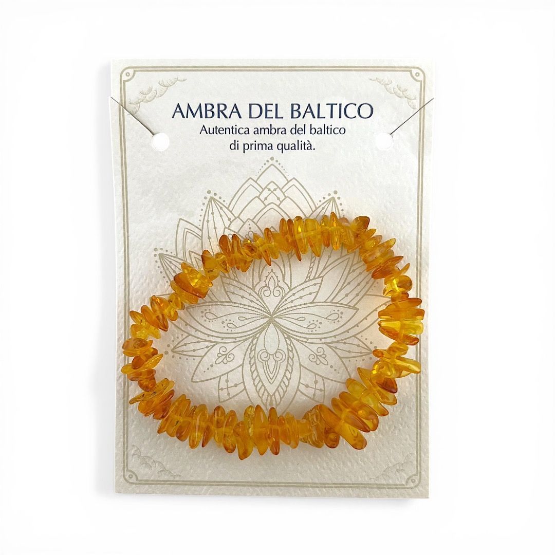 Bracciale Adulto in Ambra