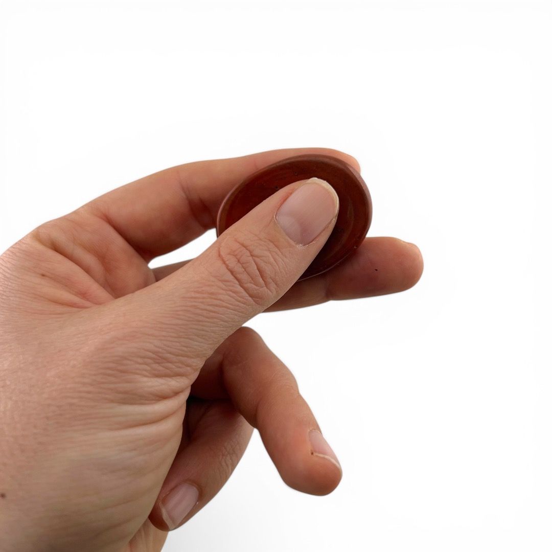 Worry Stone Diaspro Rosso