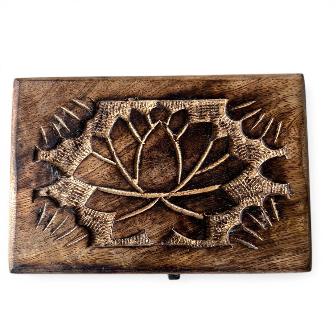 Cofanetto in Legno - Fior di Loto