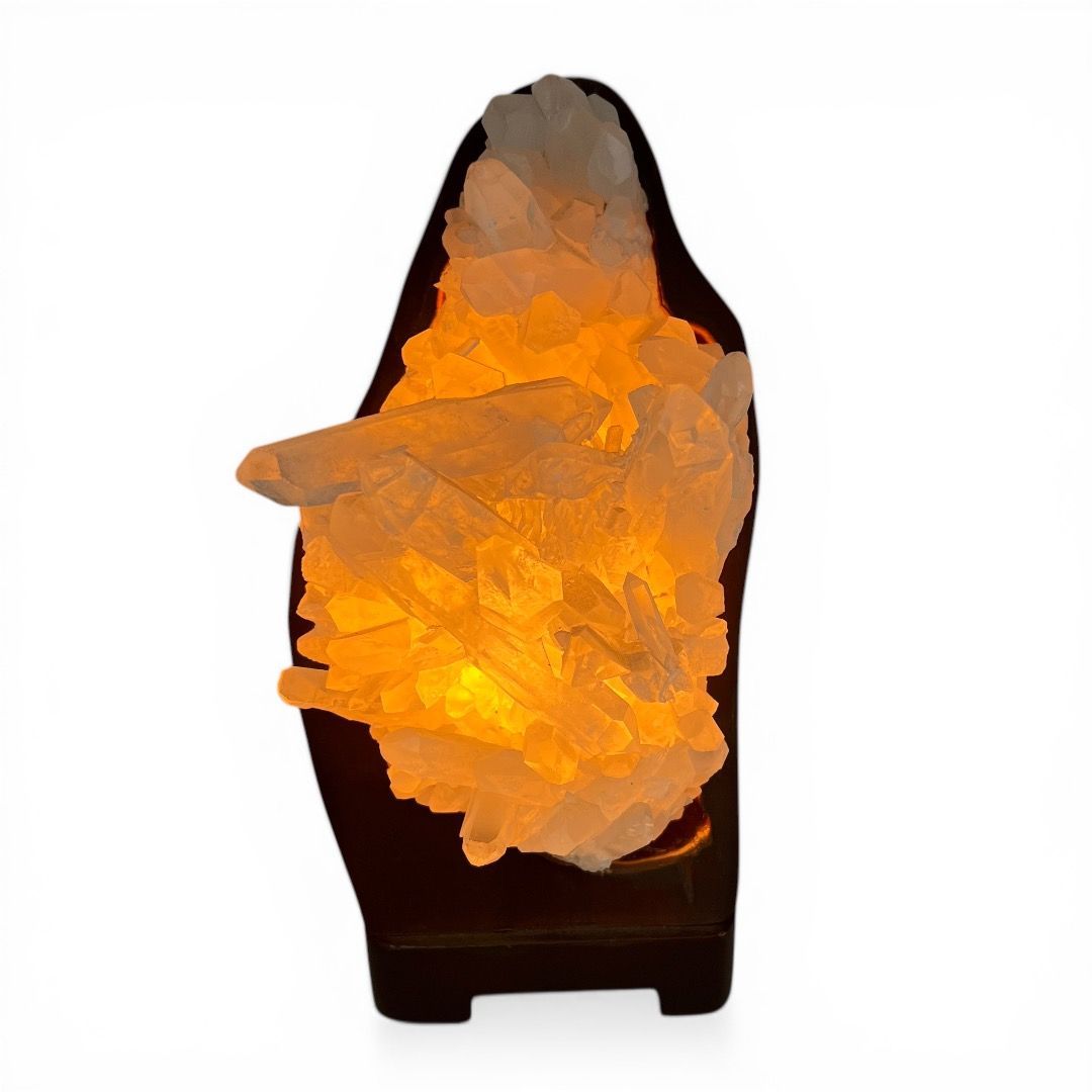 Lampada Gruppo Cristallo di Rocca 2-3 kg