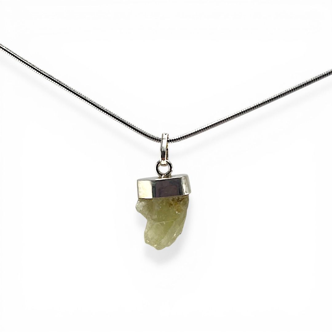 Pendente Brasilianite in Argento