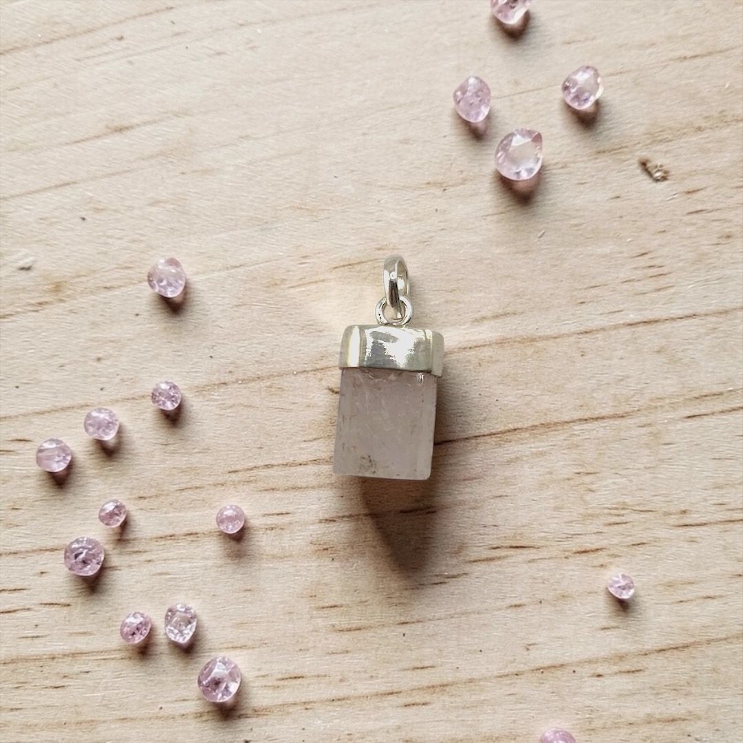 Pendente Morganite in Argento