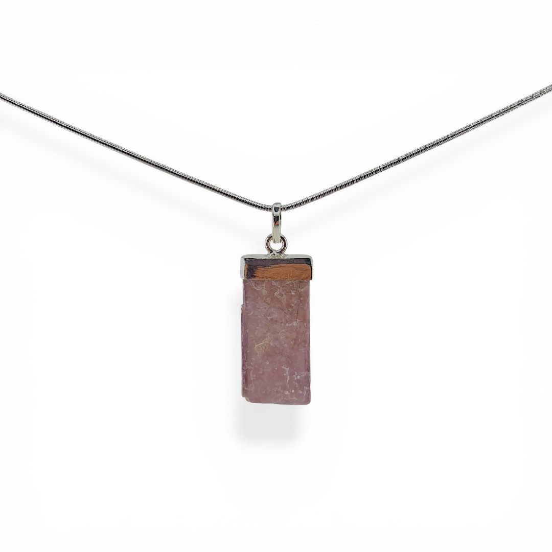 Pendente Lepidolite in Argento