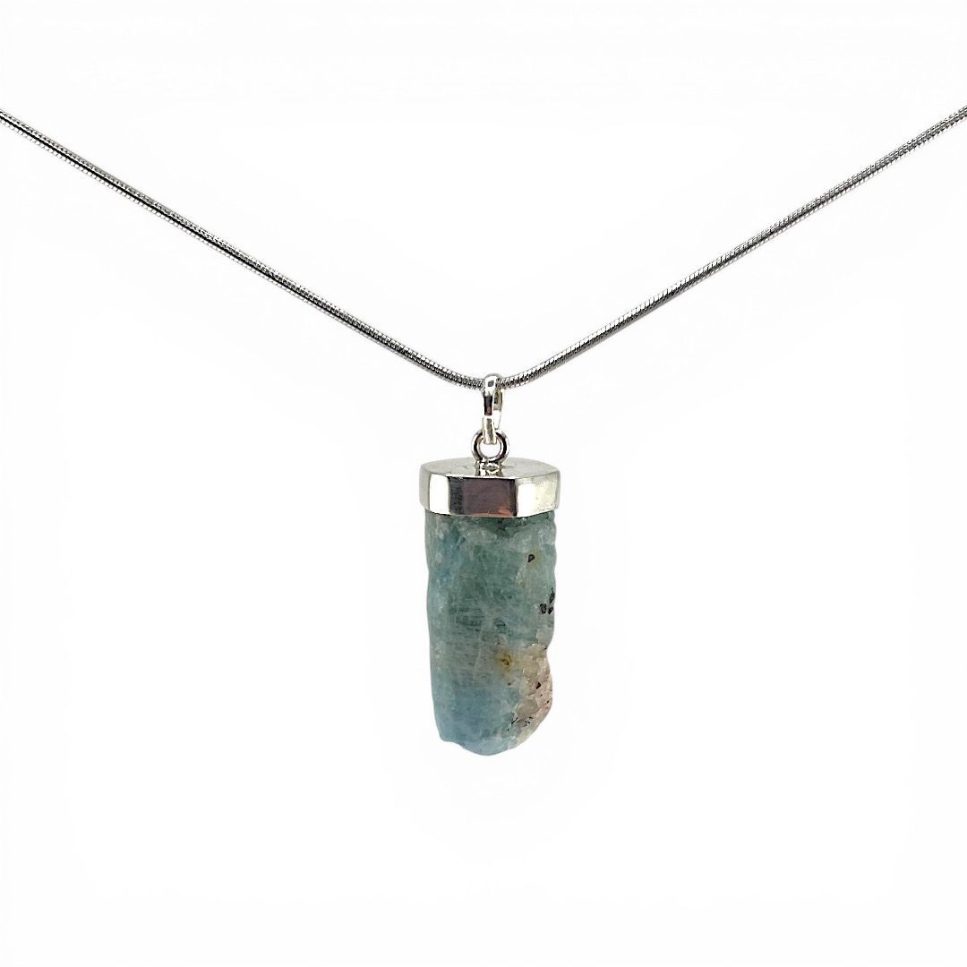 Pendente Acquamarina in Argento