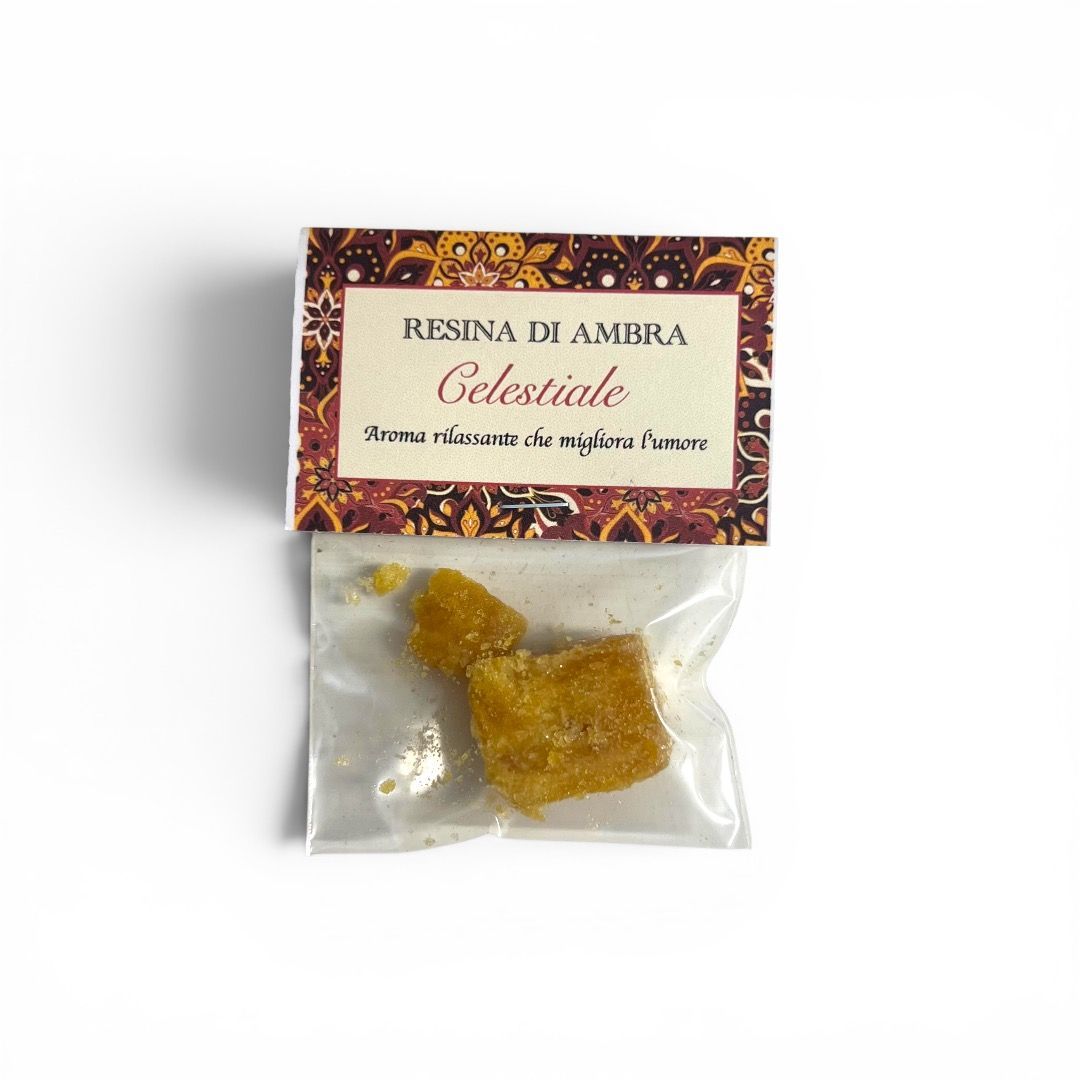 Resina Naturale di Ambra Celestiale