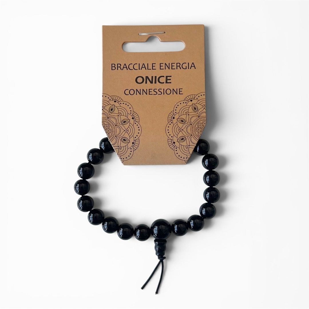 Bracciale Energia Onice Nera
